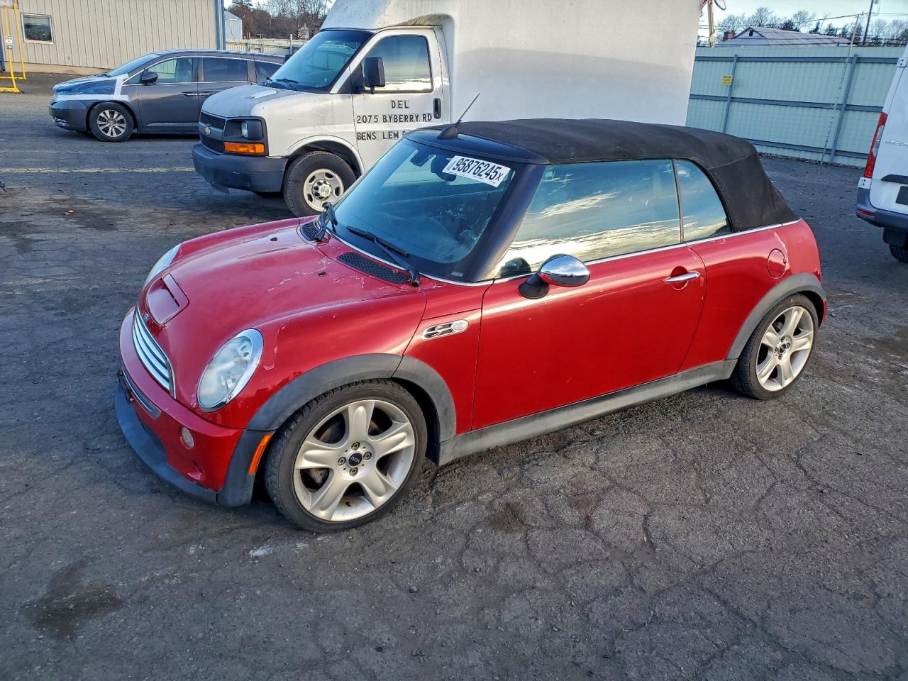 2007 MINI Convertible S, VIN WMWRH33527TL94583 — Вода / потоп
