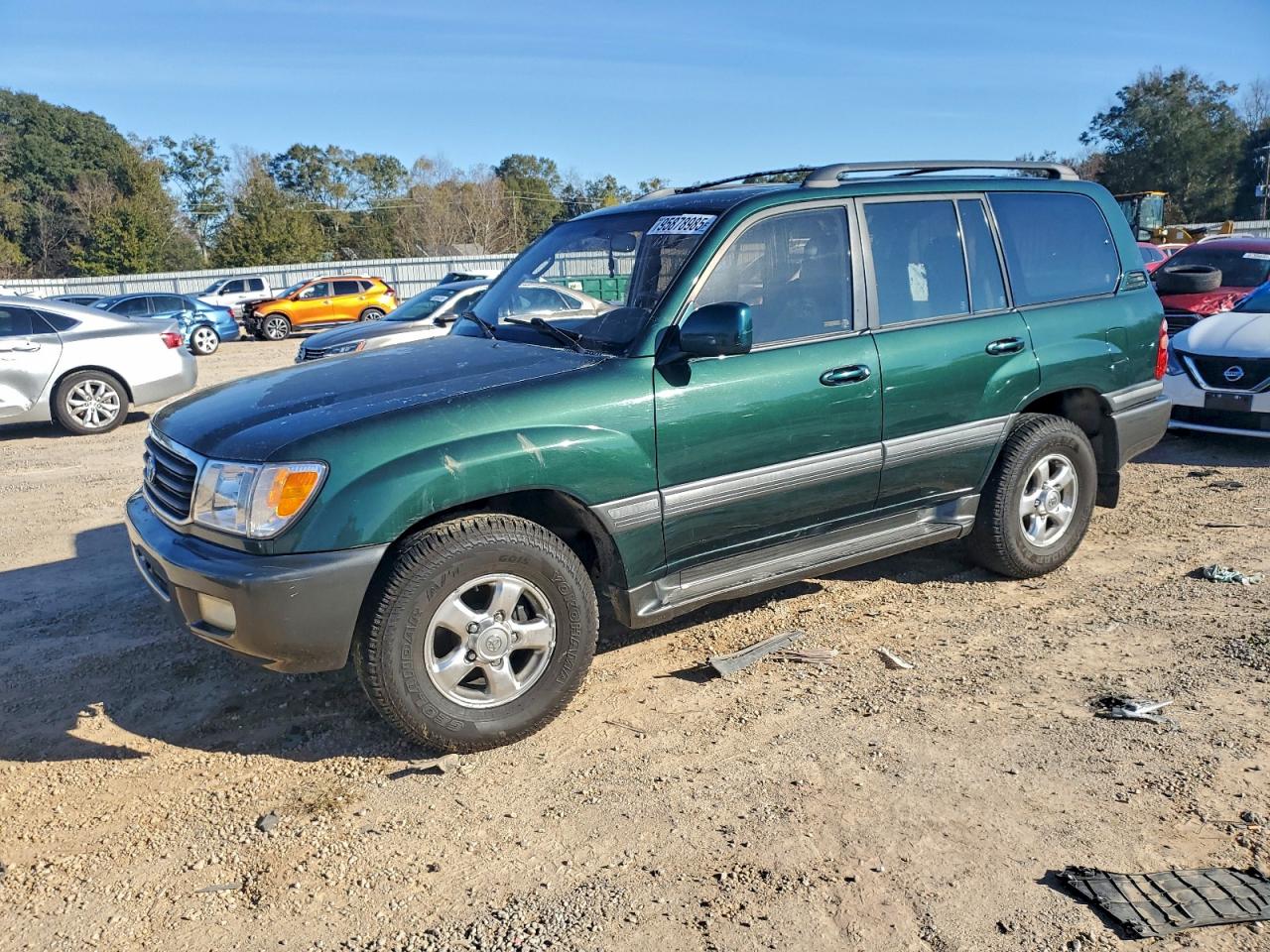 2001 Toyota Land Cruiser, VIN JTEHT05J612016717 — Rollover