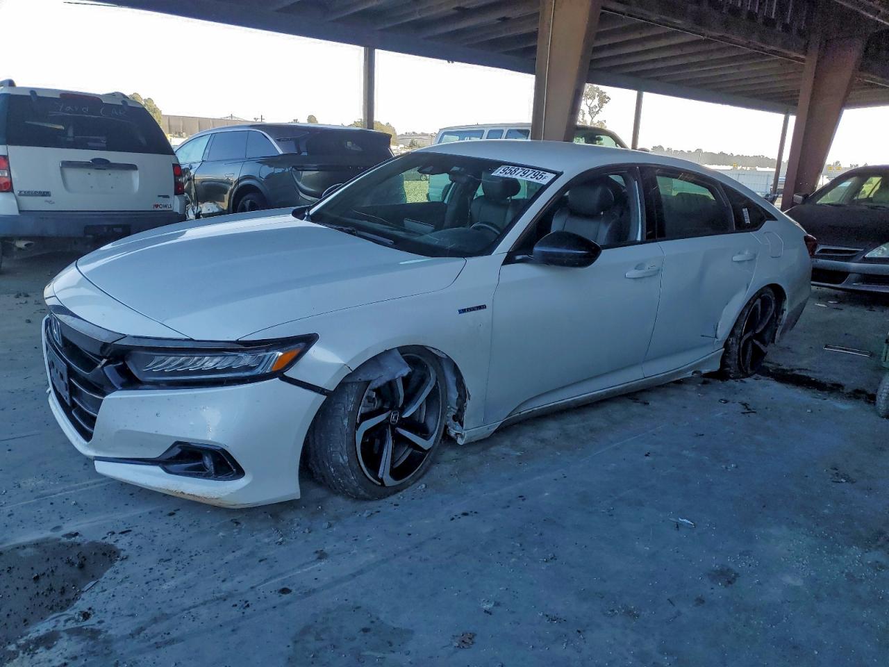 2022 Honda Accord Sport, VIN 1HGCV3F27NA046453 — Front end