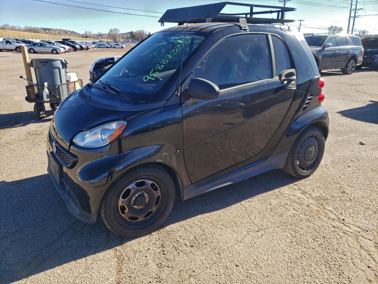 2015 Smart fortwo Passion, VIN WMEEJ3BA1FK809175 — Side