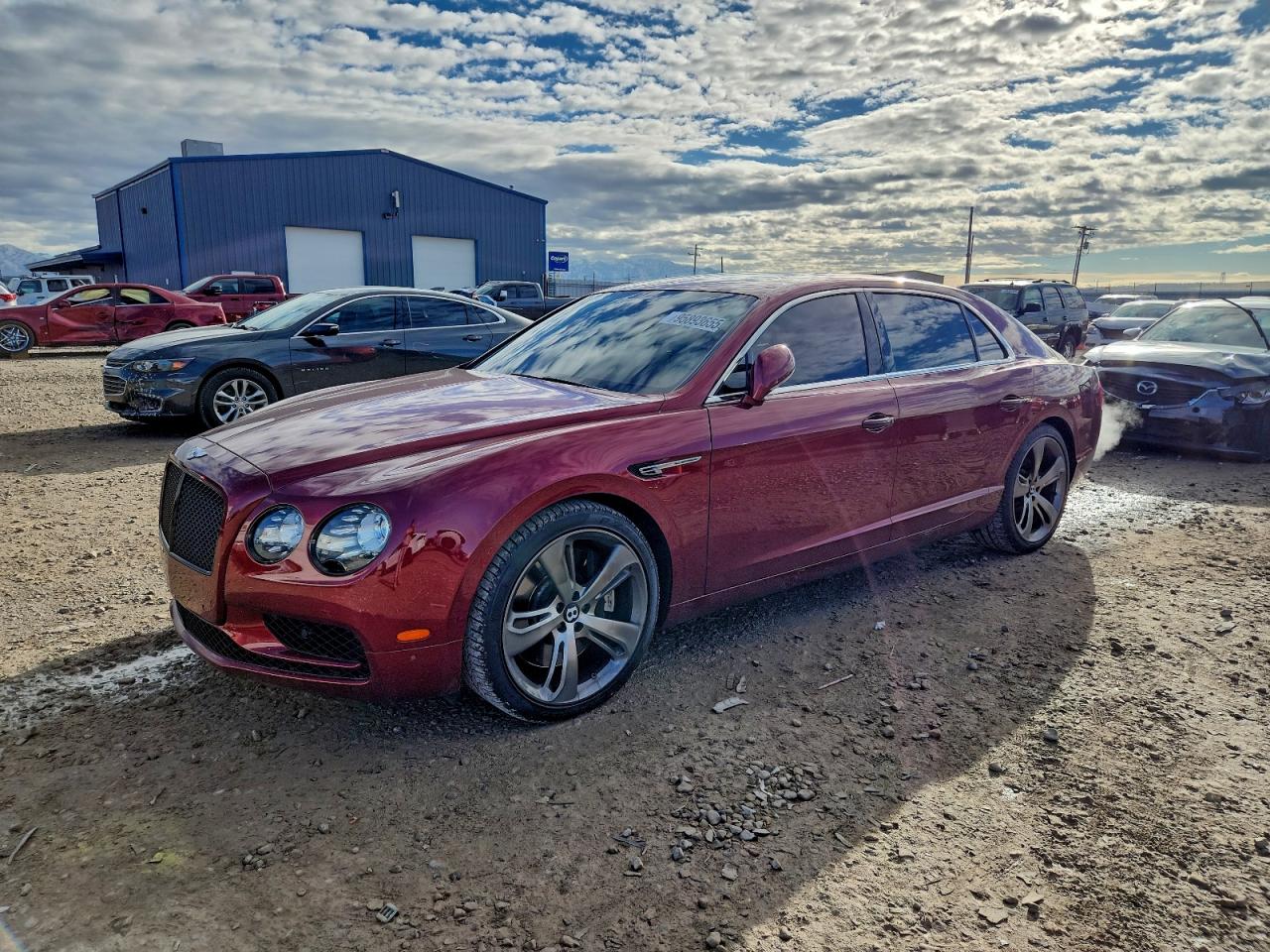 2018 Bentley Flying Spur, VIN SCBEJ9ZA2JC067754 — Side