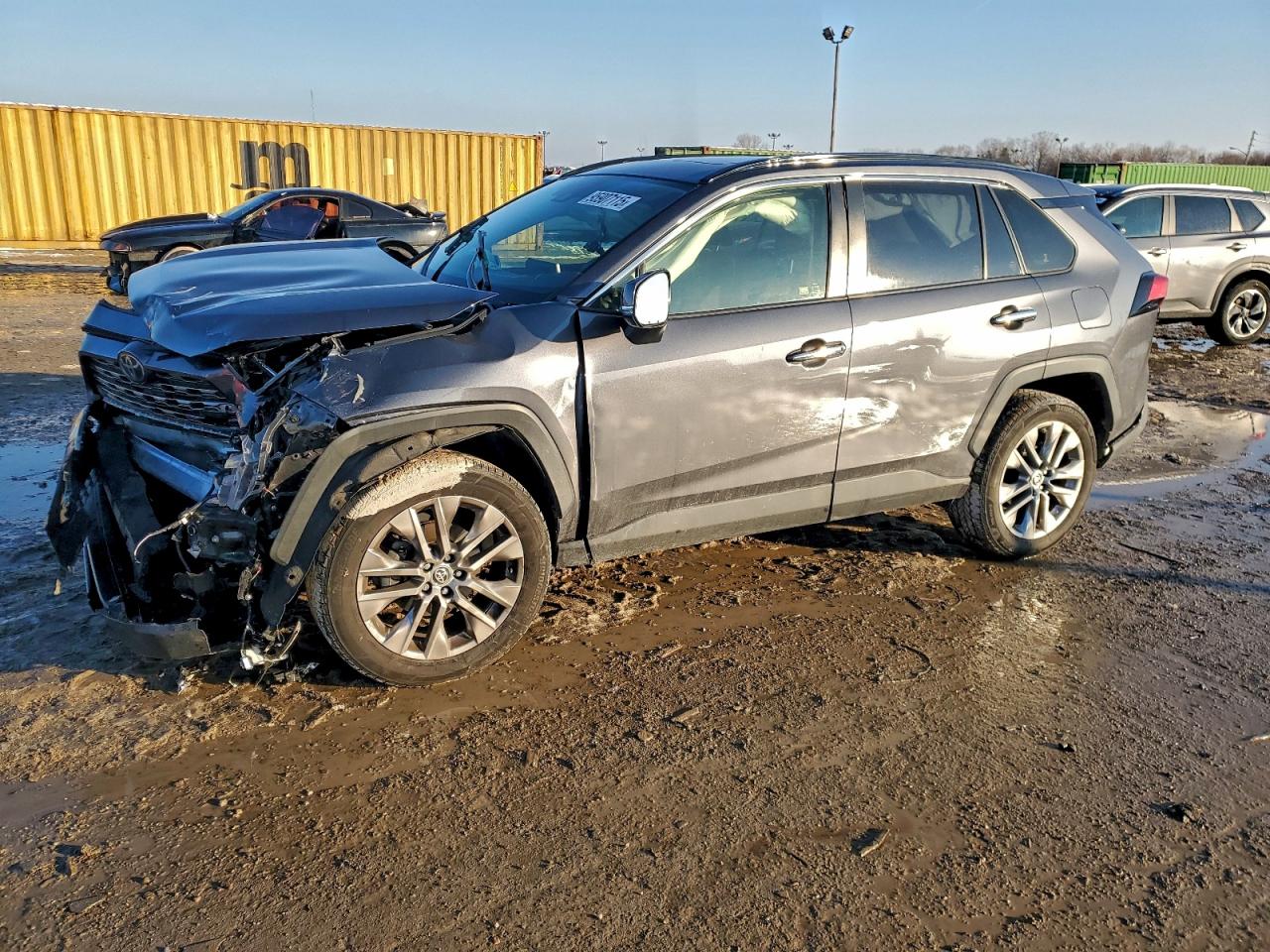 2020 Toyota RAV4 Limited, VIN JTMN1RFV8LD048515 — Front end