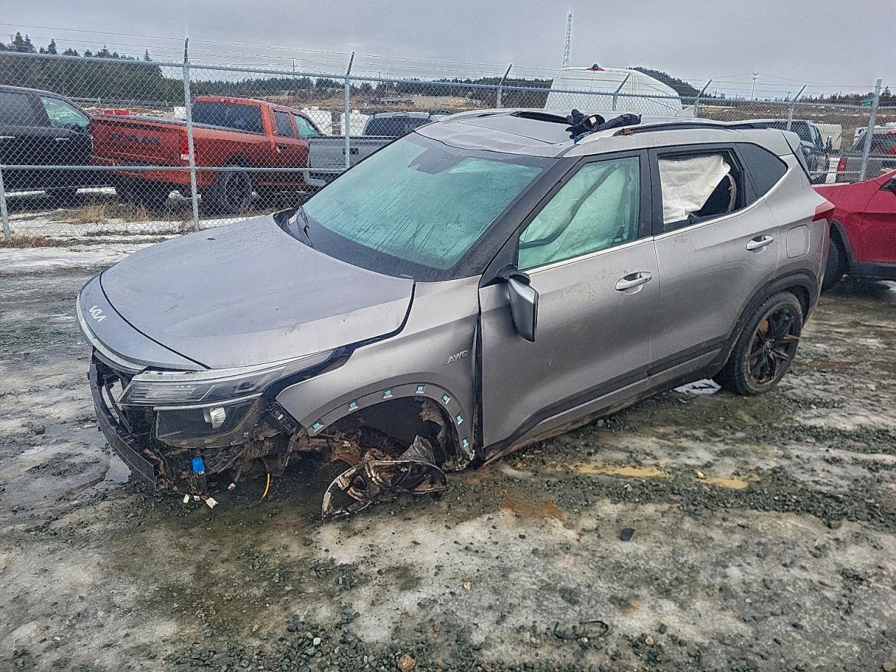 2022 Kia Seltos S, VIN KNDEUCAA3N7309415 — Biohazard / chemical