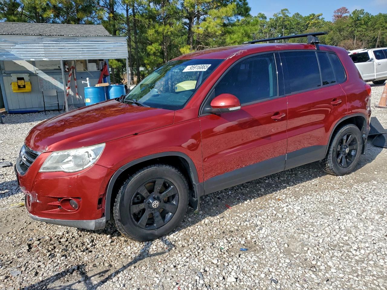 2010 Volkswagen Tiguan SE, VIN WVGBV7AXXAW004047 — Water / flood
