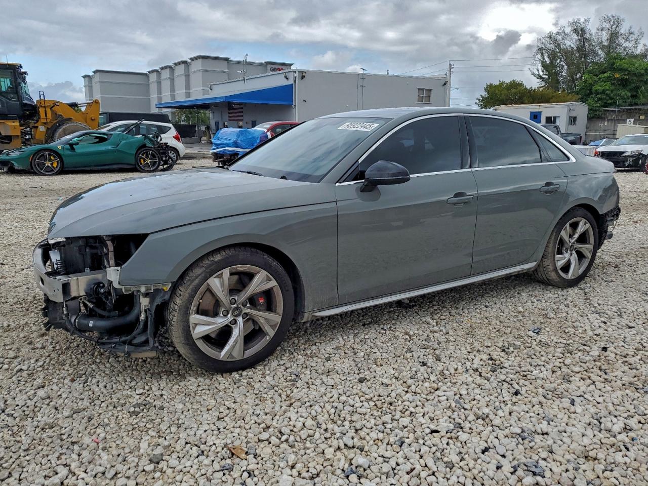 2022 Audi S4, VIN WAUA4AF49NA033957 — Front end