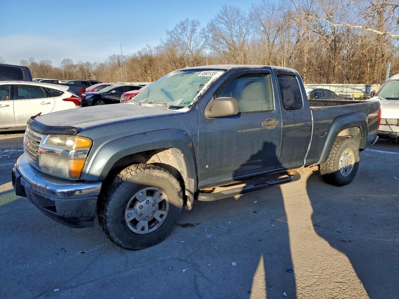 2006 GMC Canyon SLE2, VIN 1GTDT196X68215644 — Frame damage
