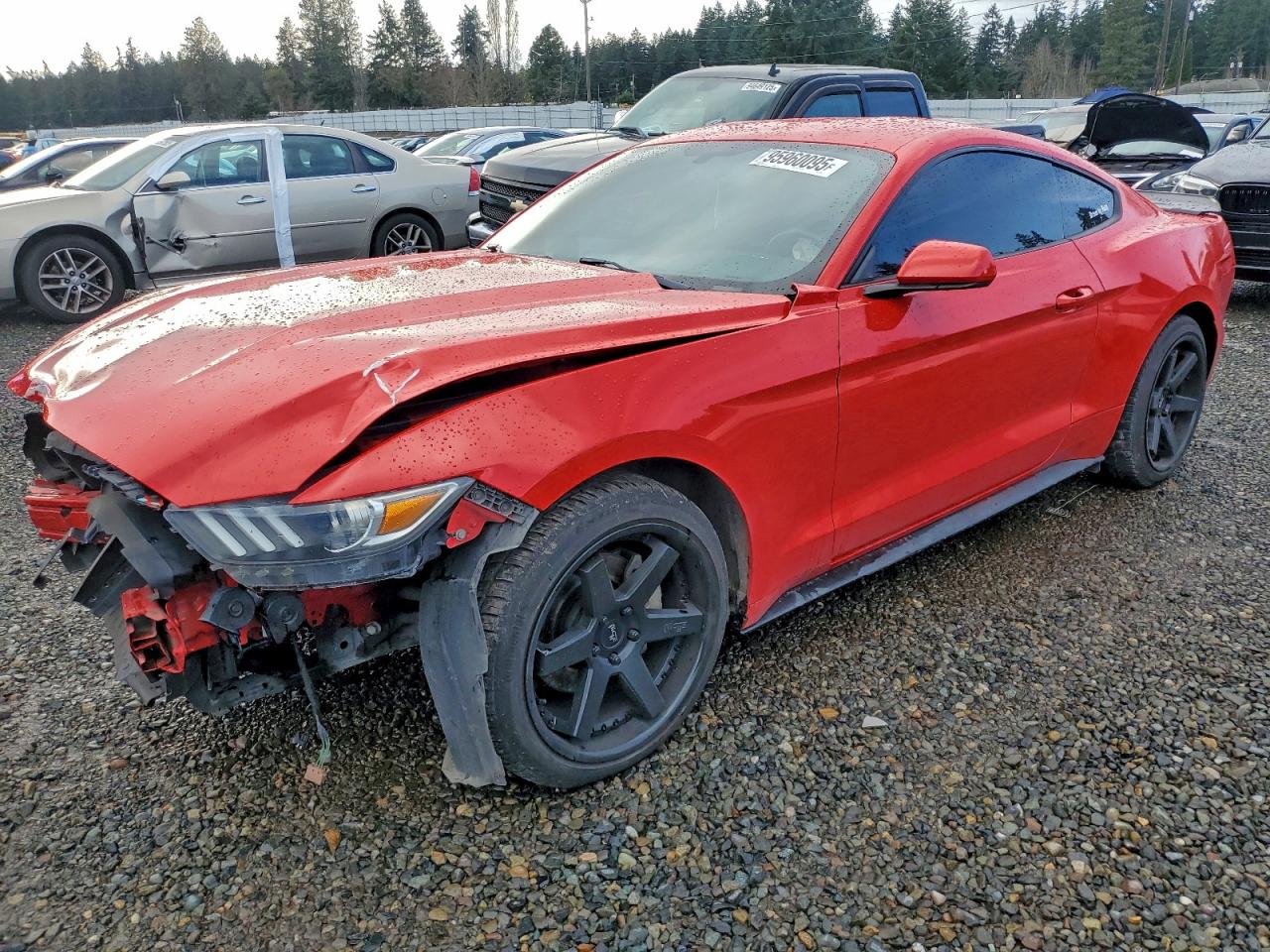 2016 Ford Mustang EcoBoost, VIN 1FA6P8TH0G5238228 — Front end