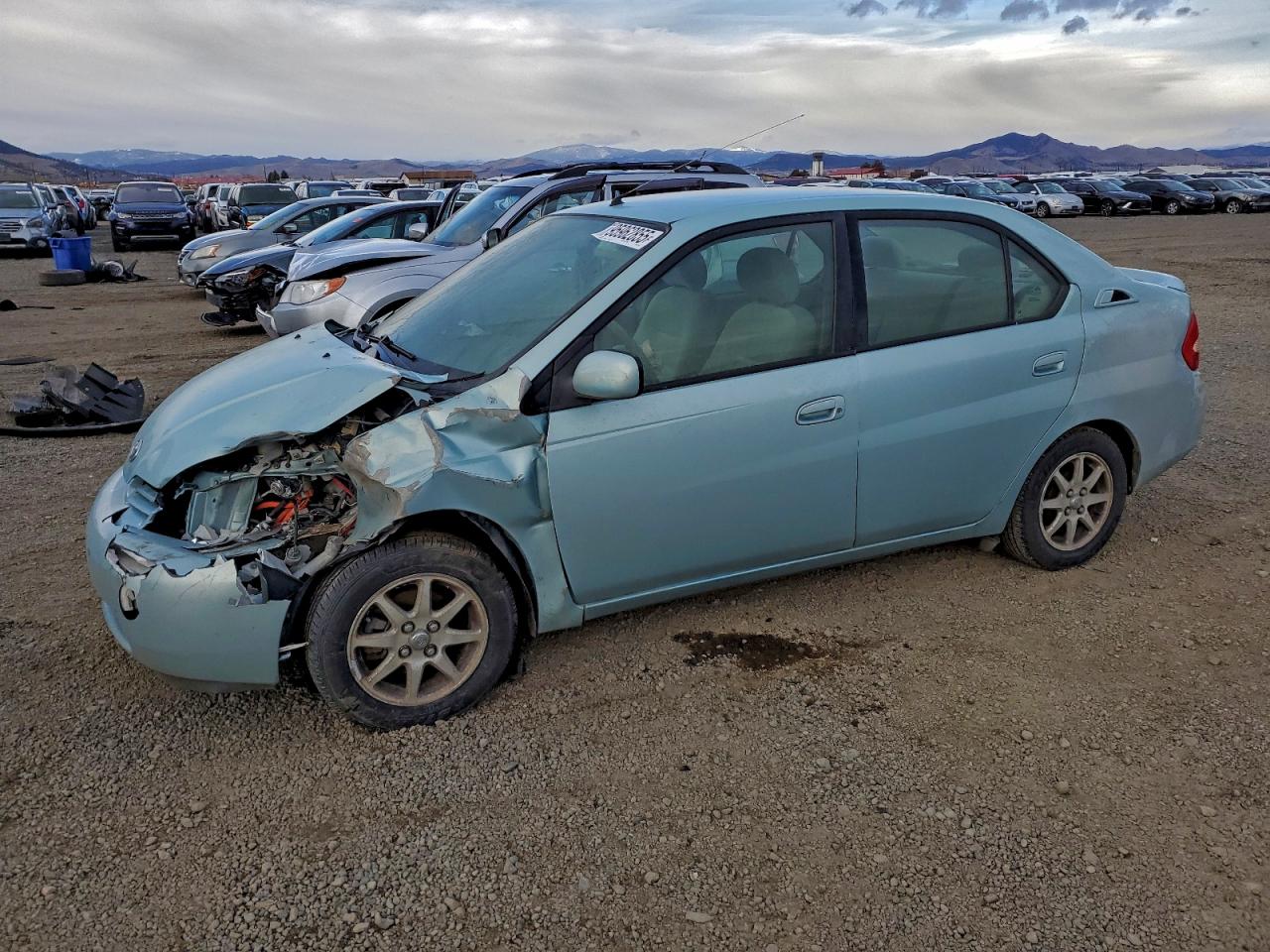 2003 Toyota Prius, VIN JT2BK12U930078170 — Front end