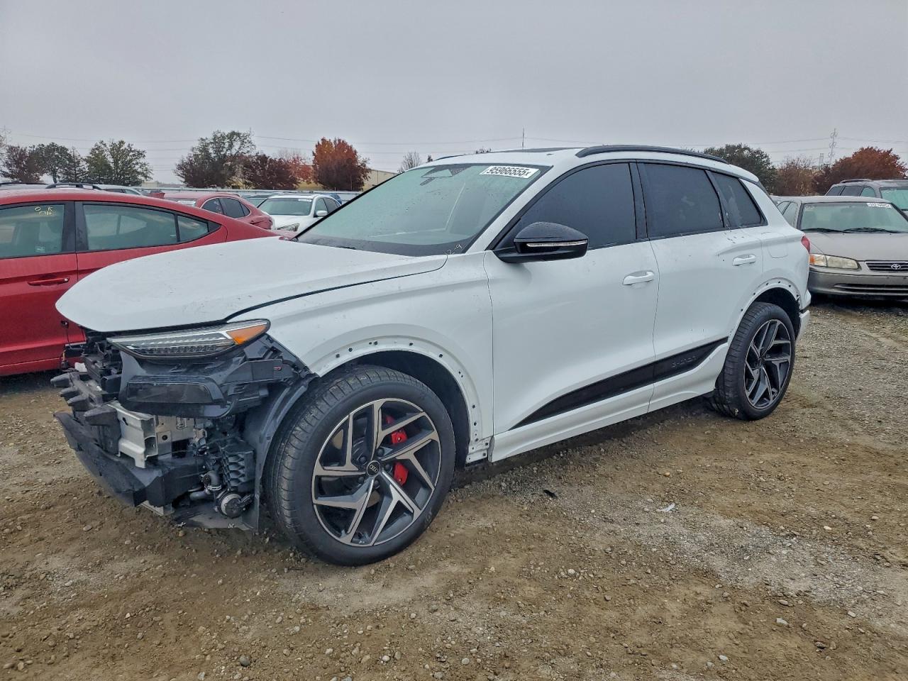 2025 Audi SQ6 e-tron, VIN WA125BGFXSA011885 — Front end