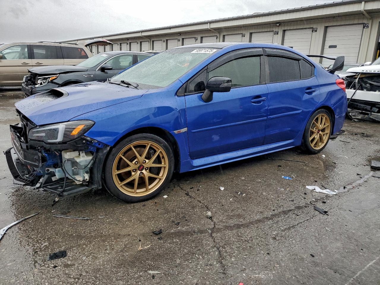 2015 Subaru WRX STI Launch, VIN JF1VA2W63F9803454 — Front end
