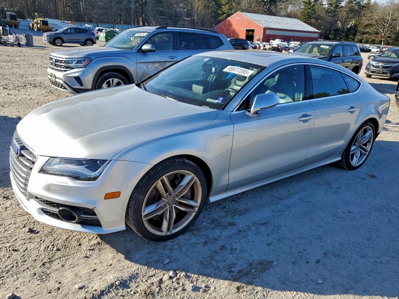2014 Audi S7 Prestige, VIN WAUW2AFC8EN095202 — Rear end