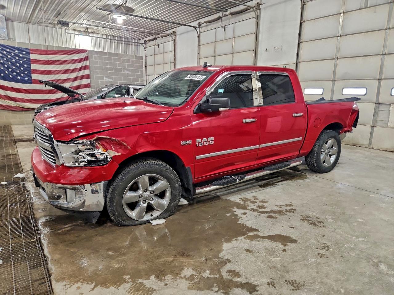 2016 Ram 1500 Big Horn, VIN 3C6RR7LT2GG318470 — Rear end