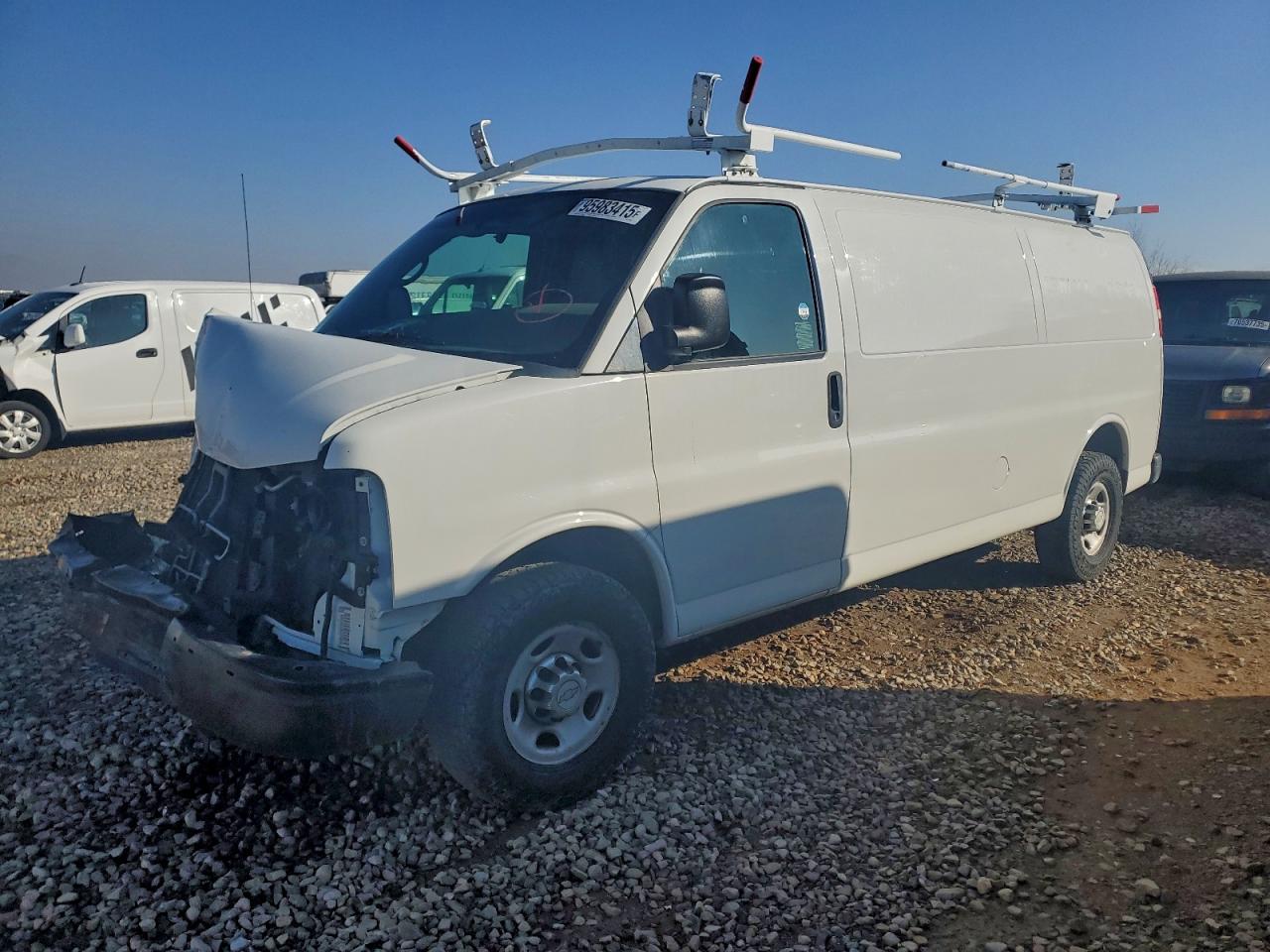 2011 Chevrolet Express G3500, VIN 1GCZGUBA7B1167534 — Front end