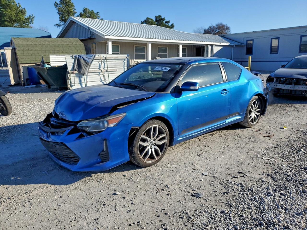 2014 Scion tC, VIN JTKJF5C7XE3080012 — Rear end
