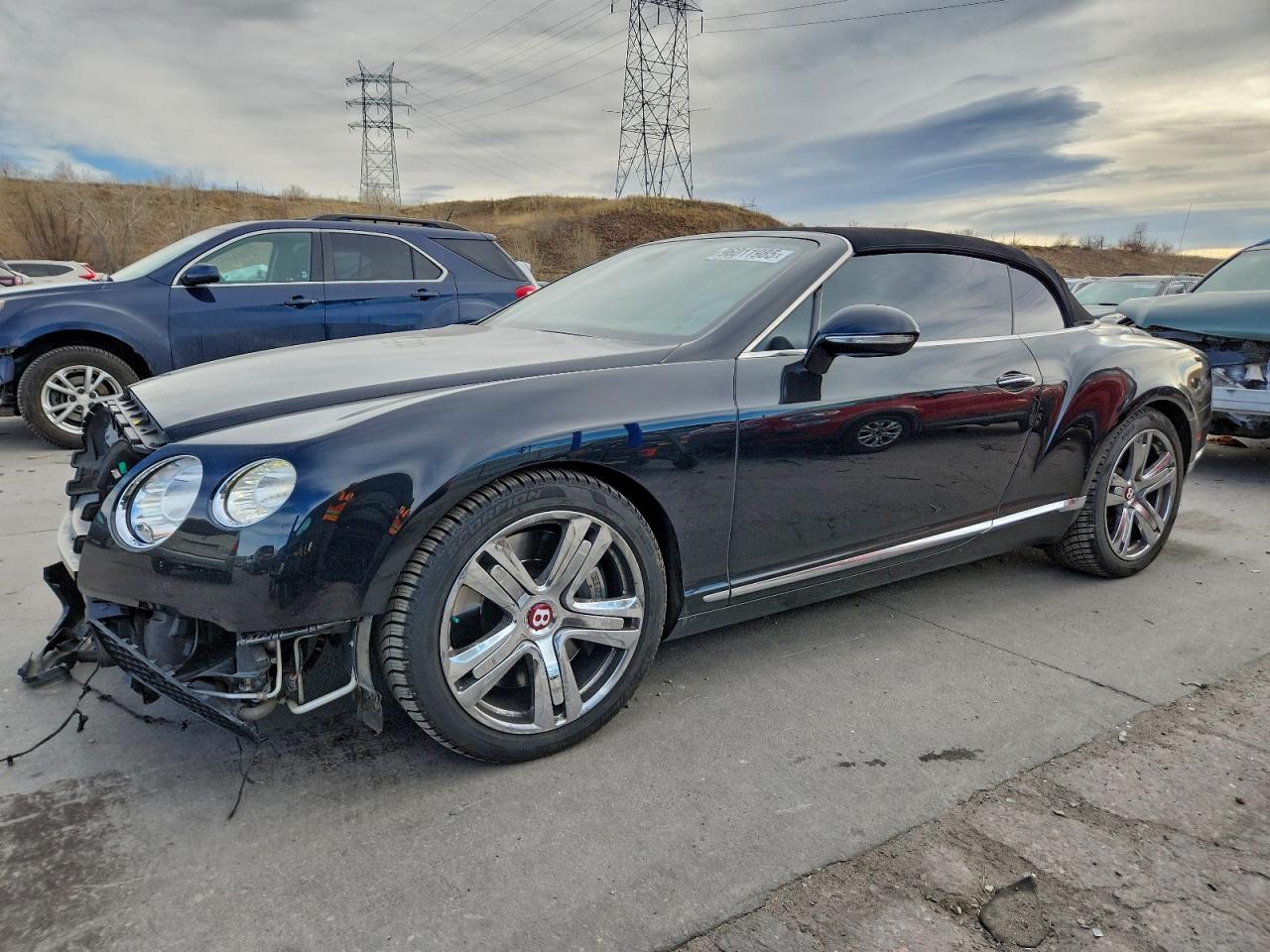 2013 Bentley Continental GT, VIN SCBGT3ZA4DC085385 — Front end
