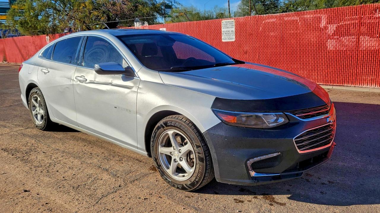 2018 Chevrolet Malibu LT, VIN 1G1ZD5ST2JF121362 — Partial repair