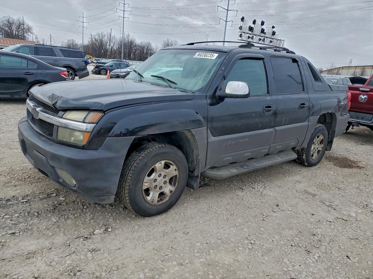2003 Chevrolet Avalanche, VIN 3GNEK13T83G156919 — Rear end
