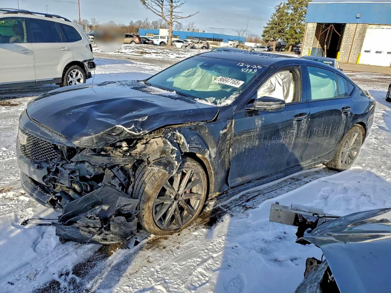 2024 Cadillac CT5-V, VIN 1G6DV5RW7R0124399 — Front end