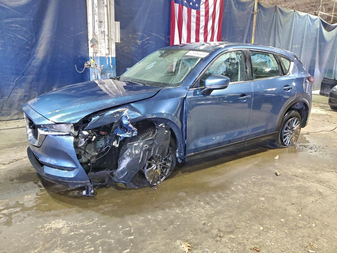 2021 Mazda CX-5 Sport, VIN JM3KFABM2M0355293 — Auction photo