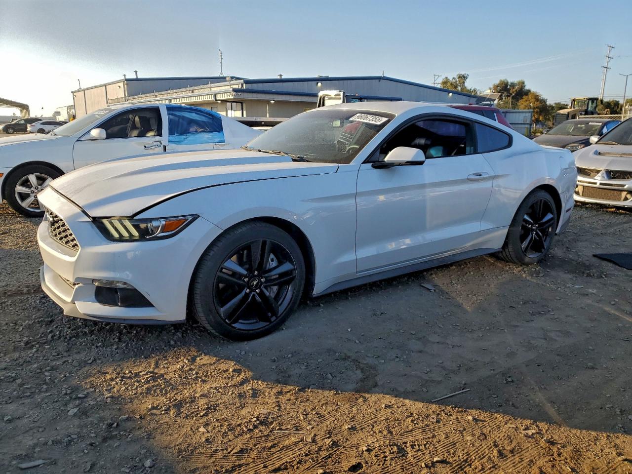 2016 Ford Mustang EcoBoost, VIN 1FA6P8TH8G5221113 — Side