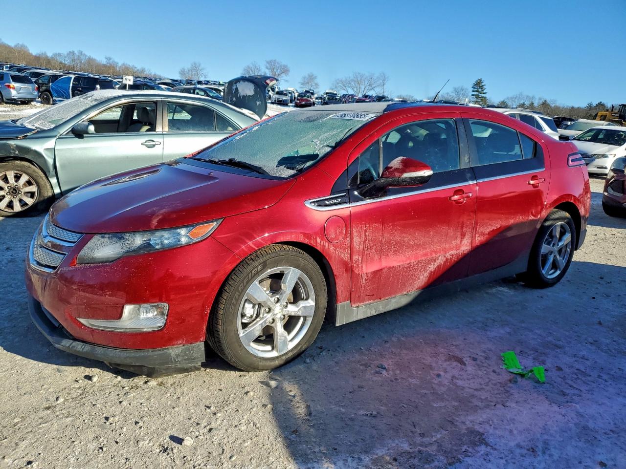 2011 Chevrolet Volt, VIN 1G1RD6E46BU103583 — Front end