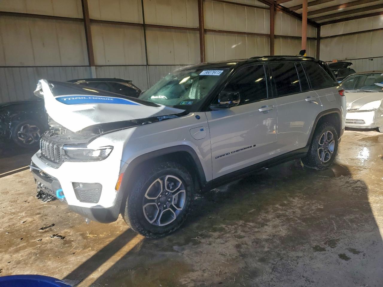 2022 Jeep Grand Cherokee Trailhawk, VIN 1C4RJYC65N8747850 — Front end