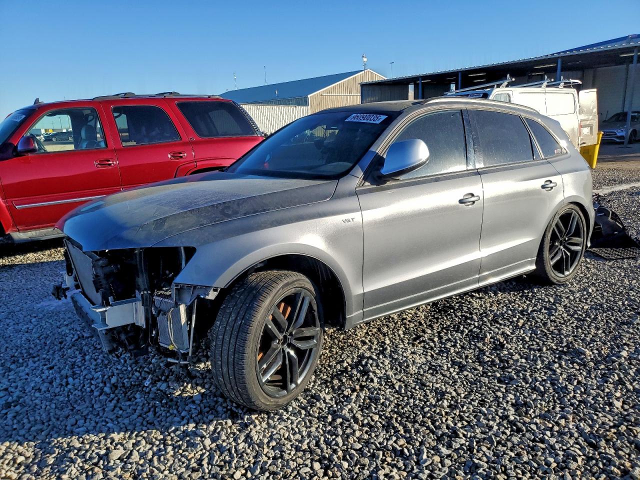 2014 Audi SQ5 Prestige, VIN WA1VGAFP7EA042480 — Stripped