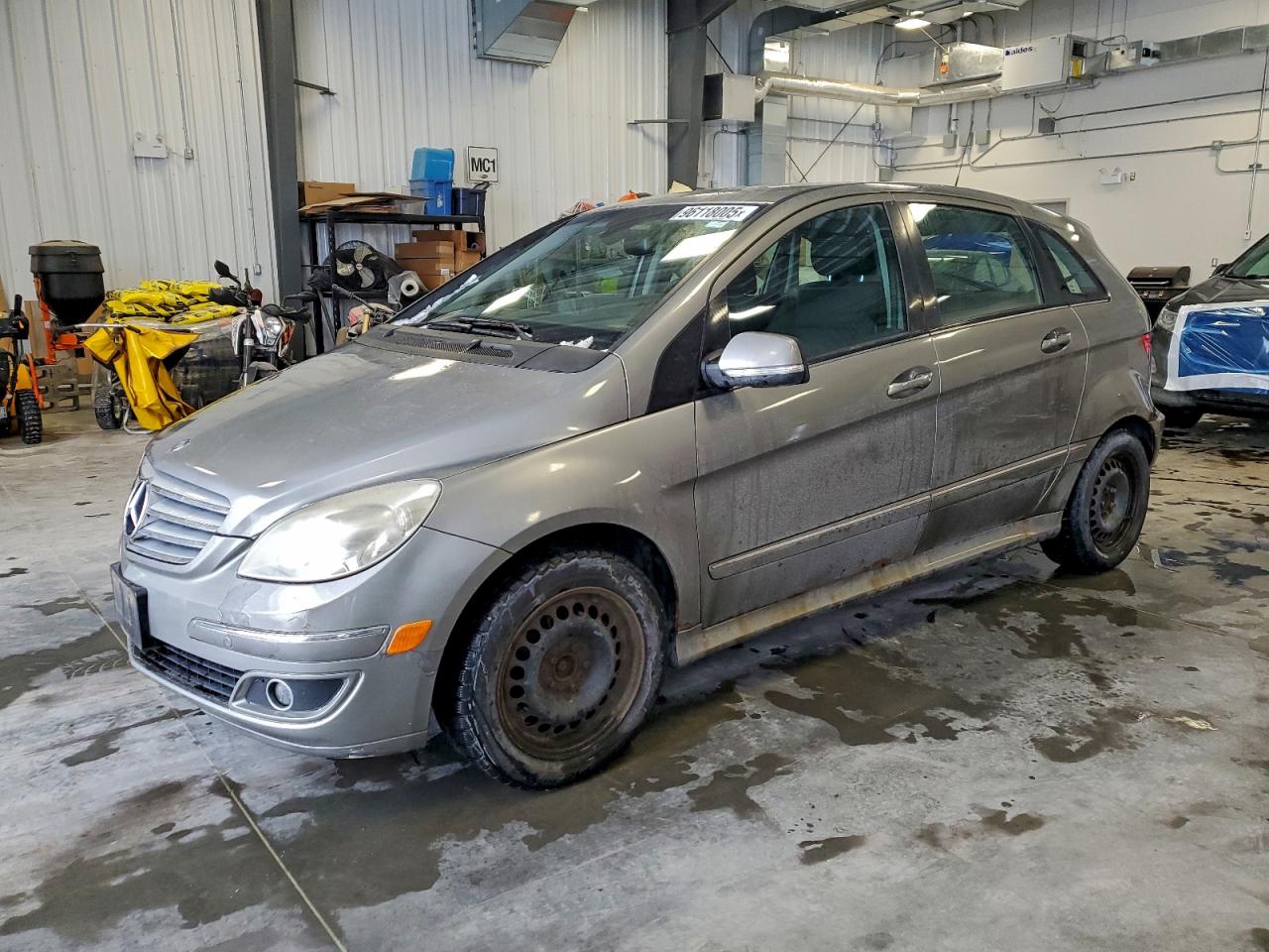 2008 Mercedes-Benz B Electric Drive, VIN WDDFH33X58J287912 — Rear end