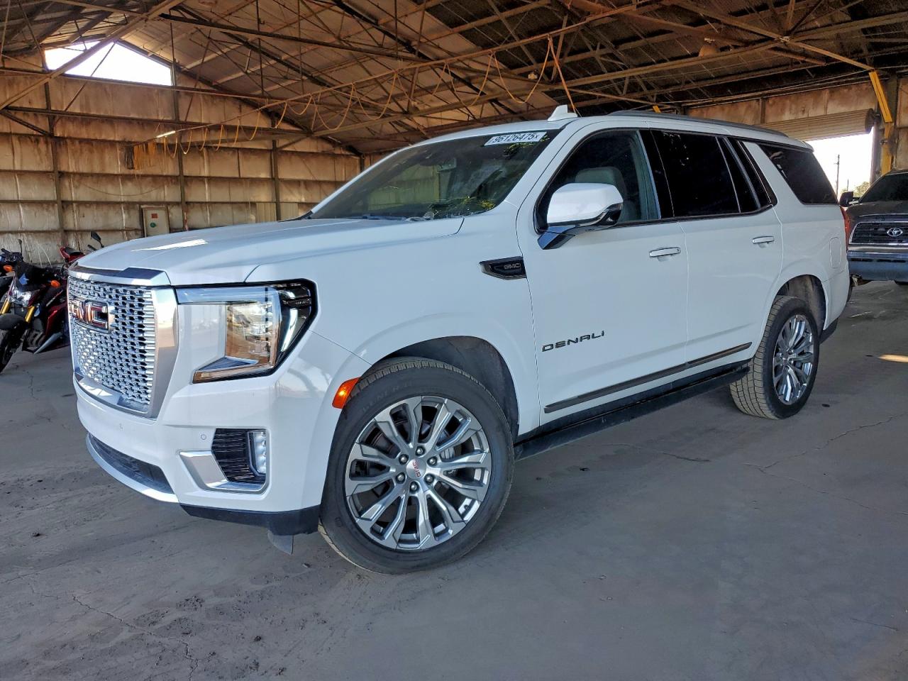 2023 GMC Yukon Denali, VIN 1GKS2DKL6PR348302 — Vandalism