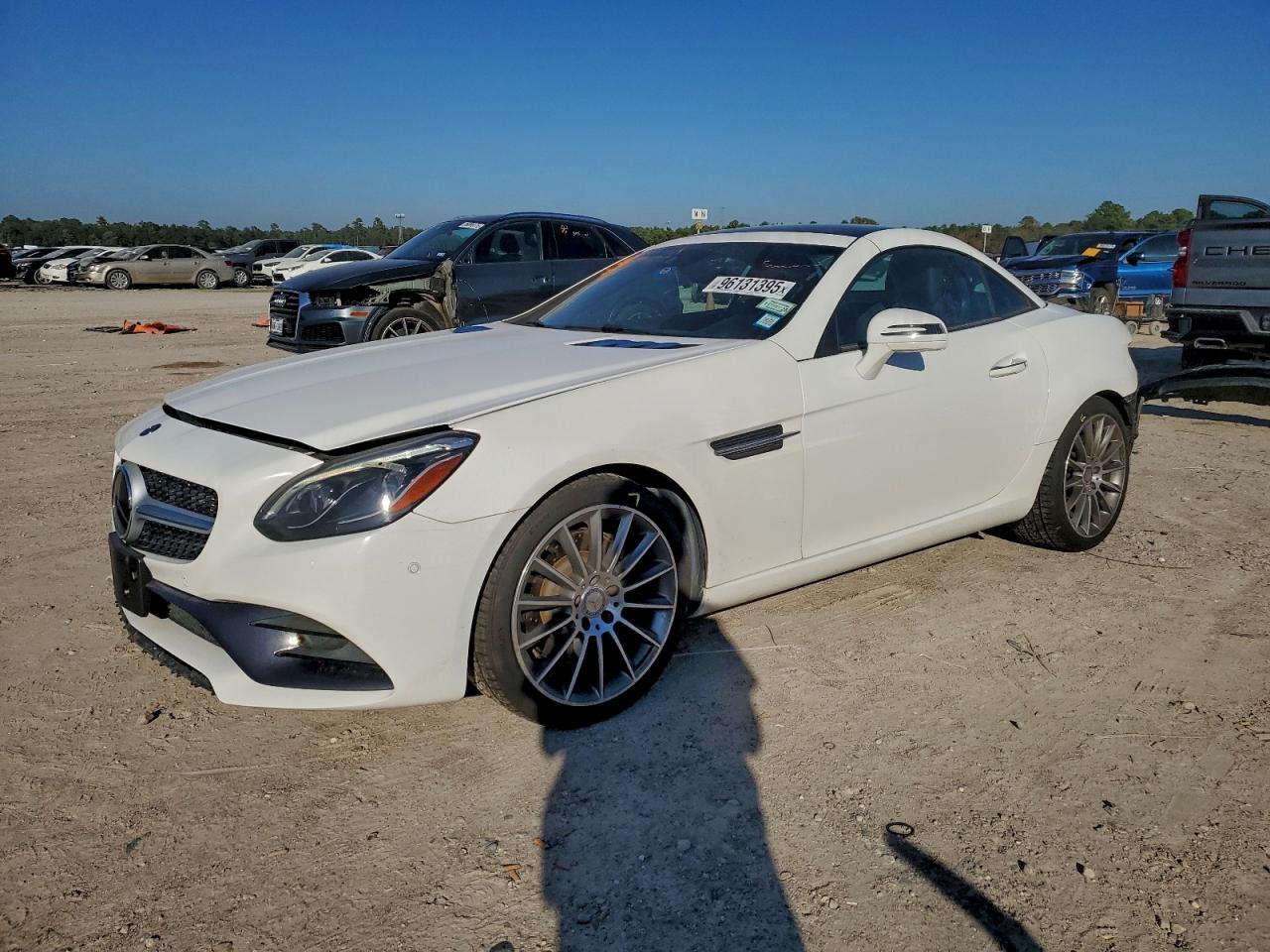 2017 Mercedes-Benz SLC 300, VIN WDDPK3JAXHF133669 — Rear end