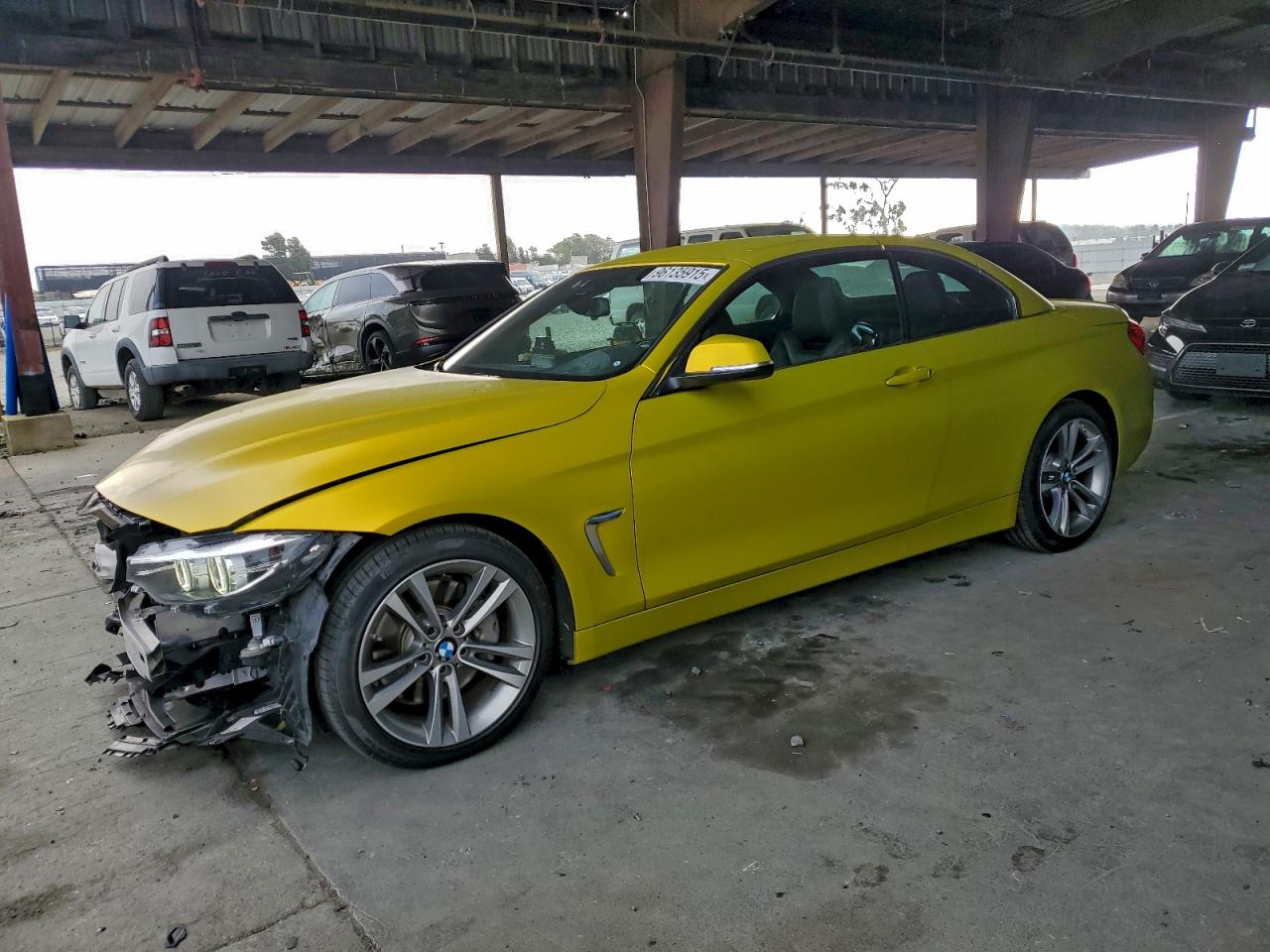 2018 BMW 4 Series 440i, VIN WBA4Z5C59JEA33093 — Front end