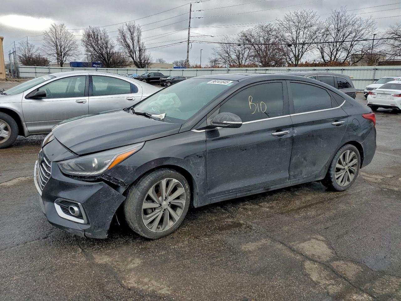 2021 Hyundai Accent Limited, VIN 3KPC34A61ME135354 — Front end