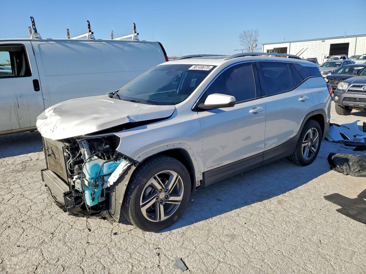 2021 GMC Terrain SLT, VIN 3GKALVEV8ML374561 — Фото с аукциона