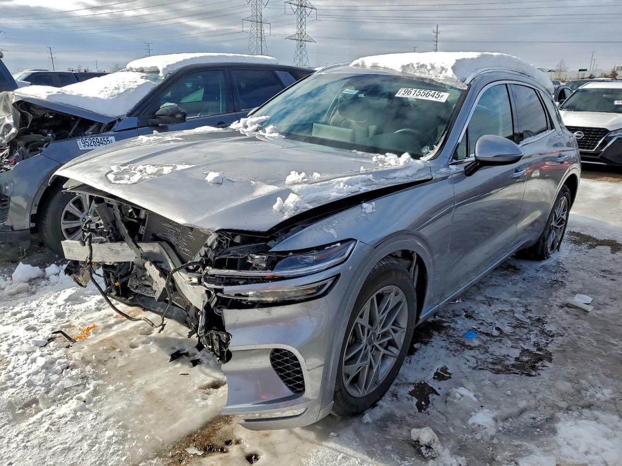 2024 Genesis GV70 2.5T, VIN 5NMMADTB1RH008852 — Front end