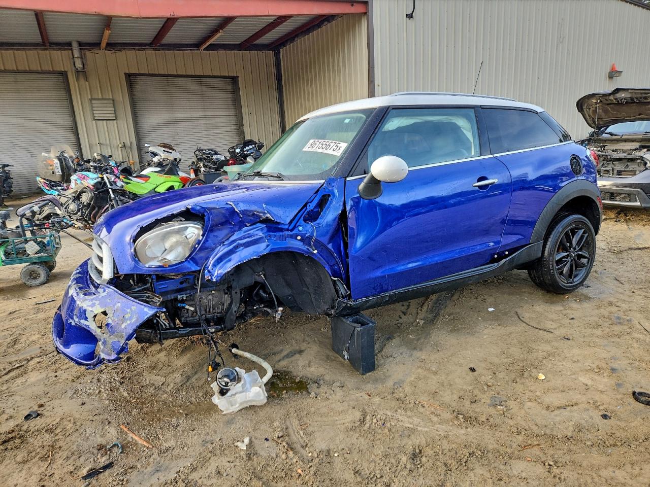 2014 MINI Paceman, VIN WMWSS1C56EWN94353 — Перед