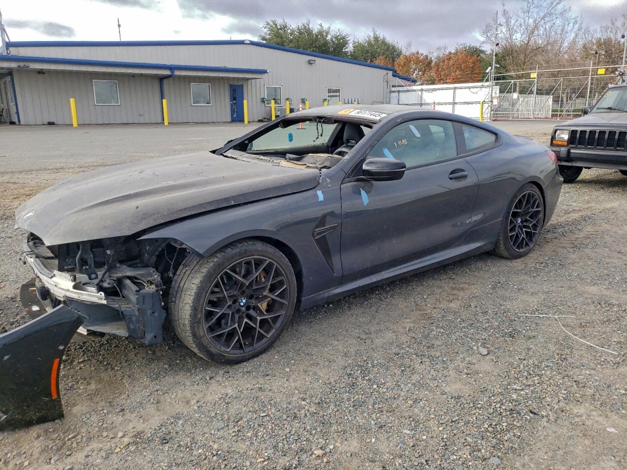 2020 BMW M8 Competition, VIN WBSAE0C08LCD95321 — Front end