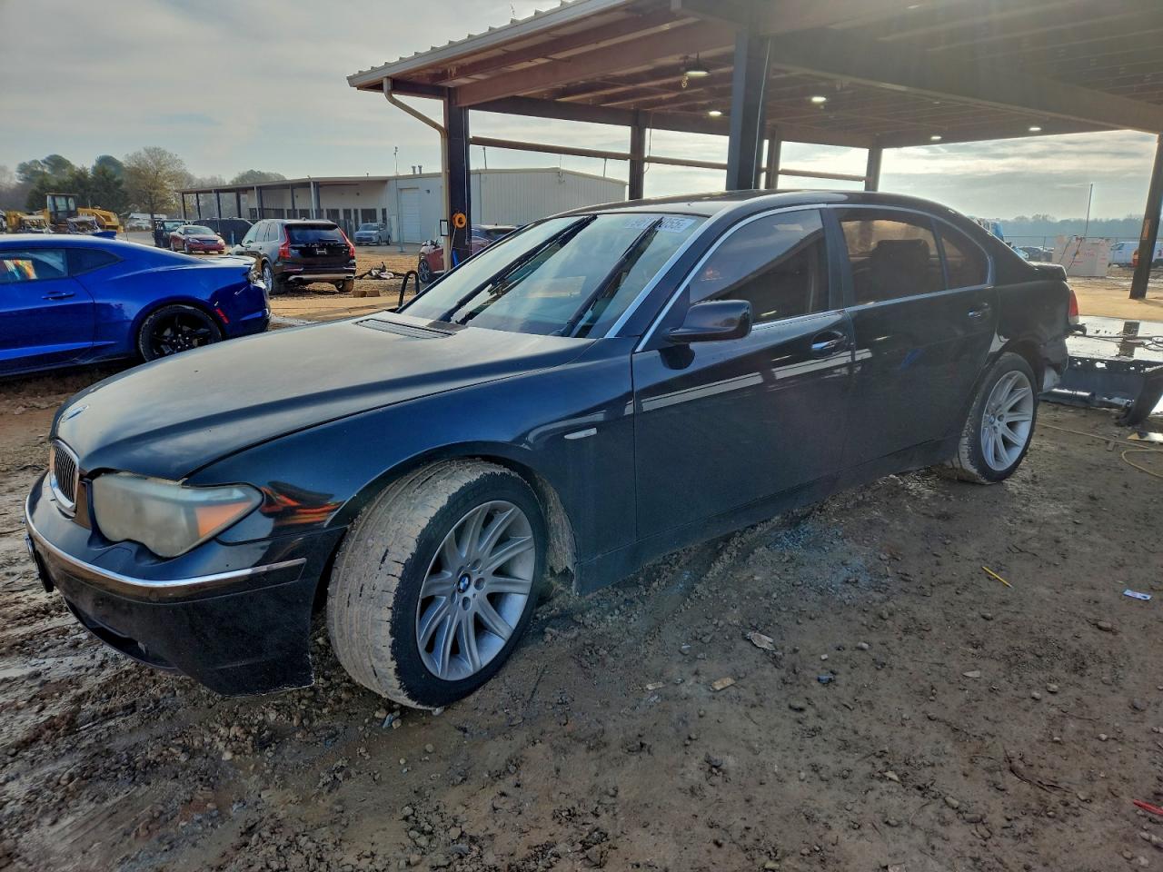 2005 BMW 7 Series 745Li, VIN WBAGN635X5DS60459 — Rear end