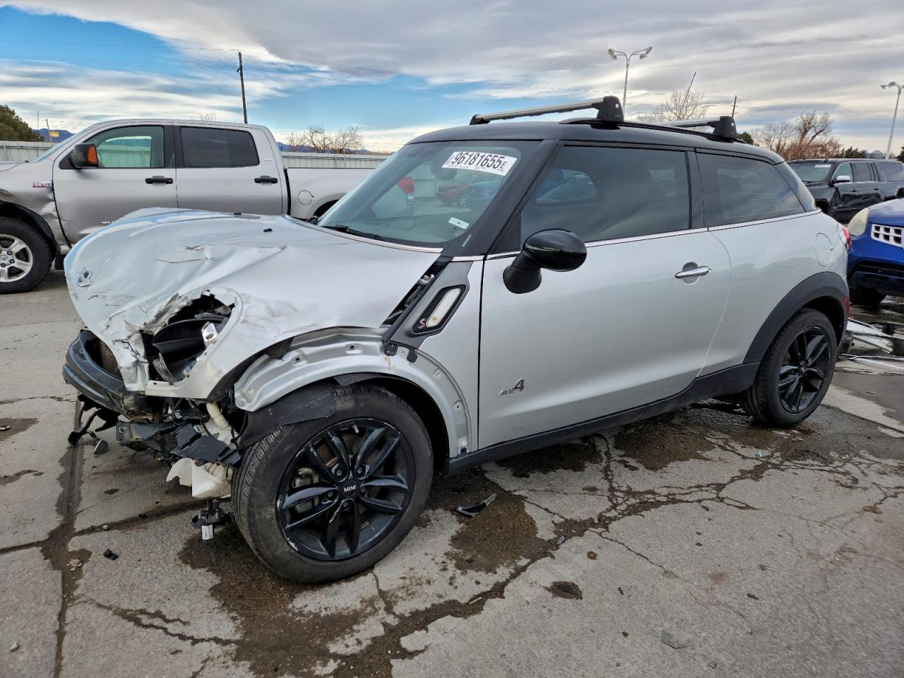 2013 MINI Paceman S ALL4, VIN WMWSS7C50DWN52214 — Перед