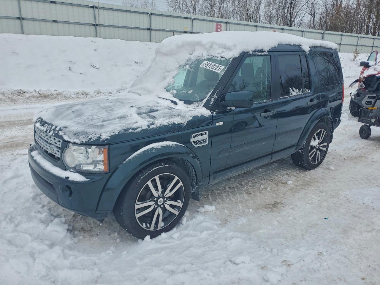 2012 Land Rover LR4 HSE, VIN SALAG2D47CA633997 — Rear end