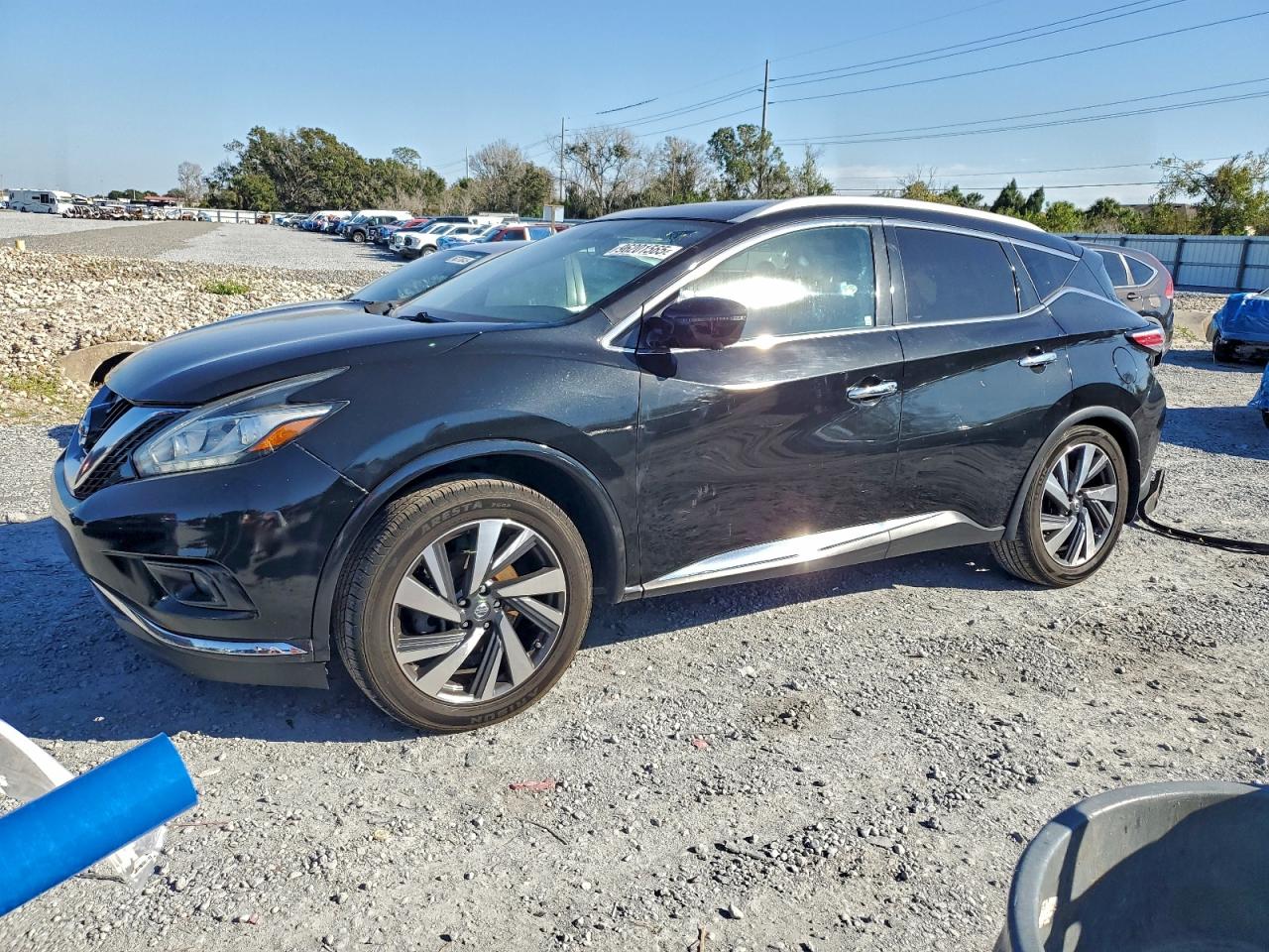 2017 Nissan Murano SV, VIN 5N1AZ2MH1HN165068 — Rear end