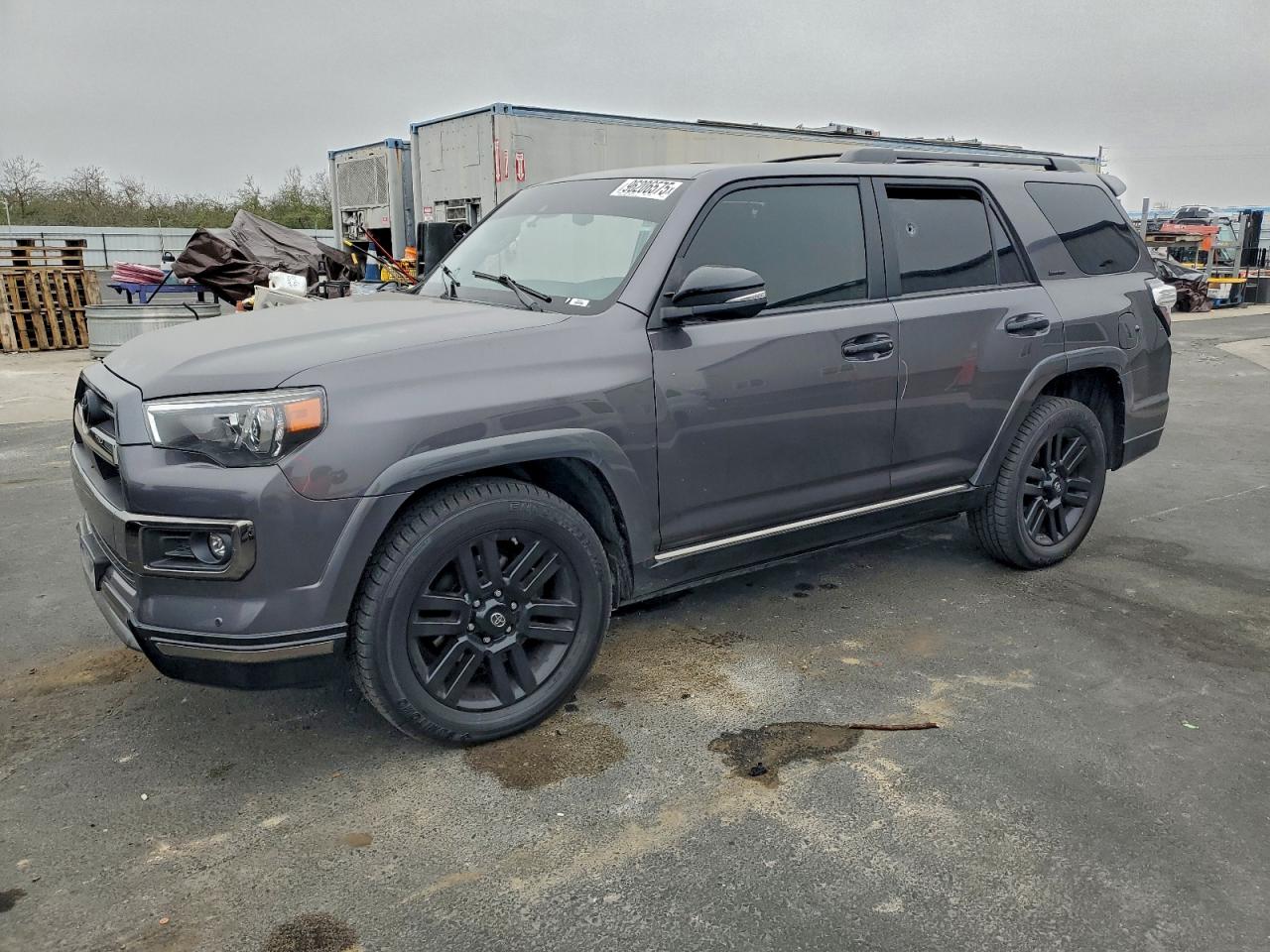 2021 Toyota 4Runner Nightshade, VIN JTEJU5JR4M5957612 — Vandalism