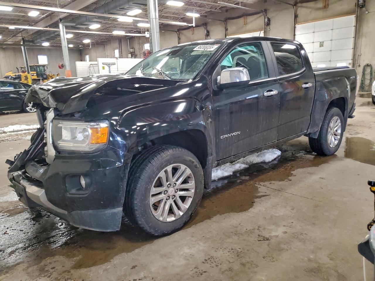 2015 GMC Canyon 4WD SLT, VIN 1GTG6CE30F1165227 — Front end