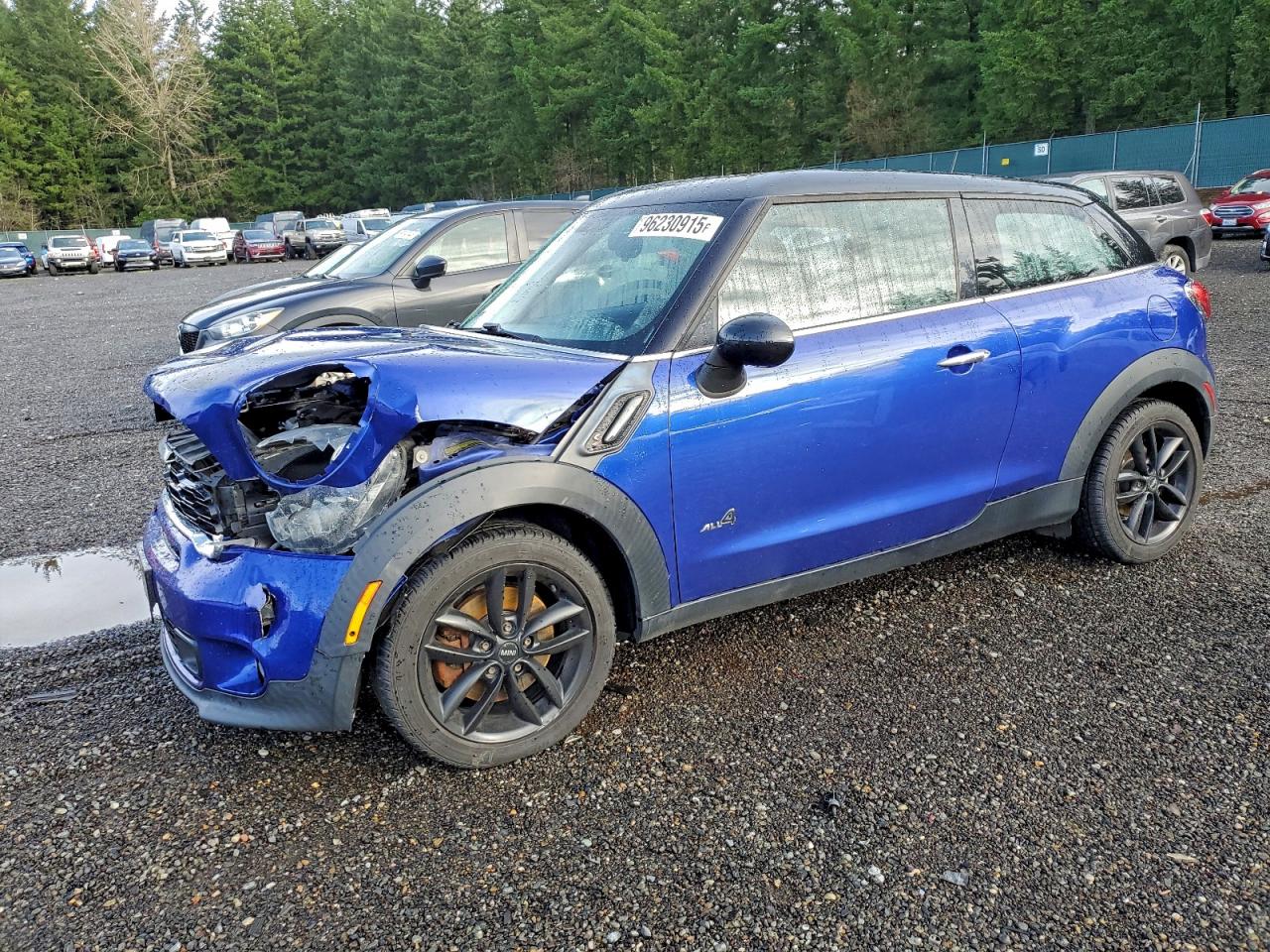 2013 MINI Paceman S ALL4, VIN WMWSS7C55DWN51740 — Front end