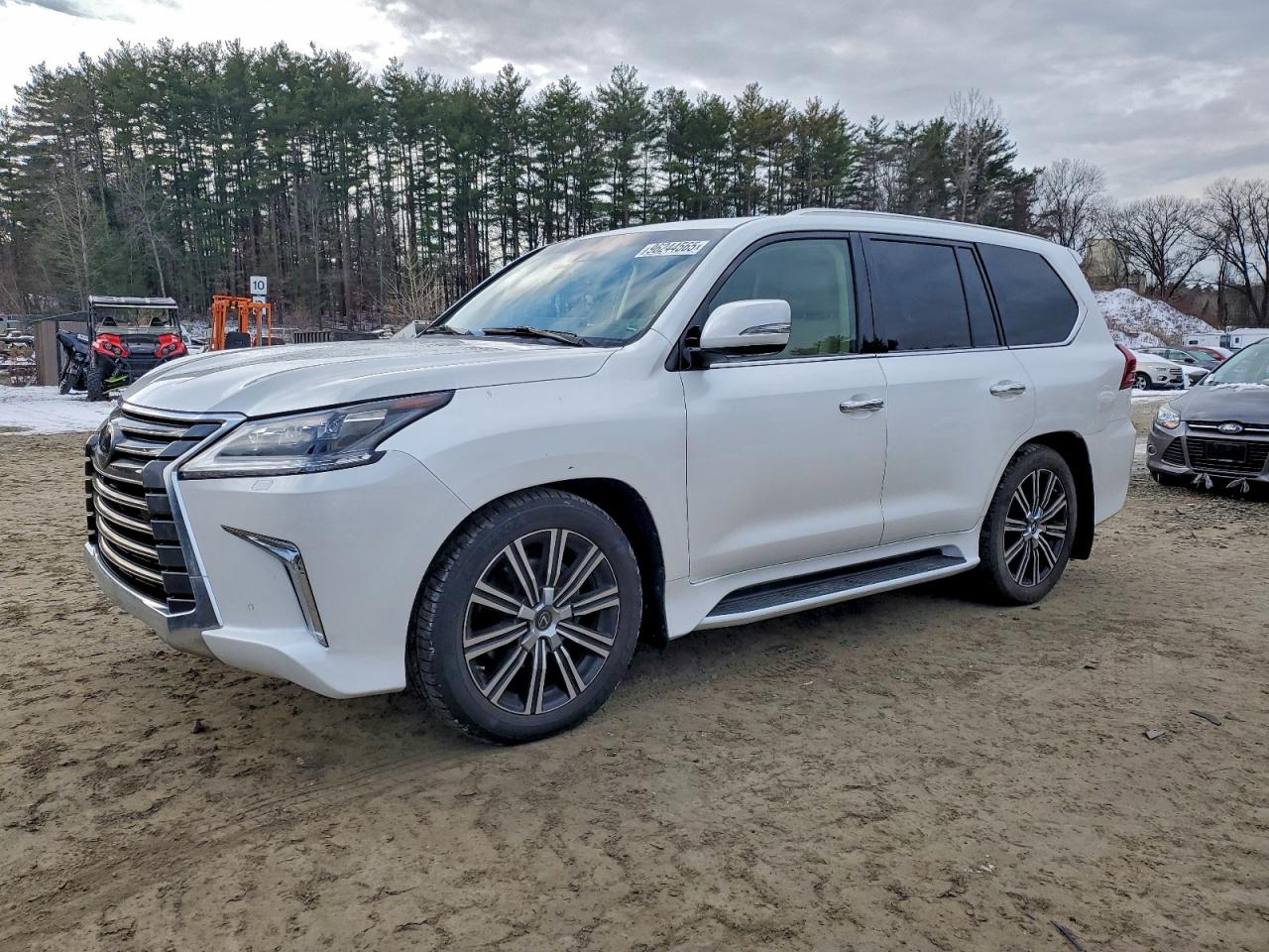 2018 Lexus LX 570, VIN JTJHY7AX3J4265986 — Front end