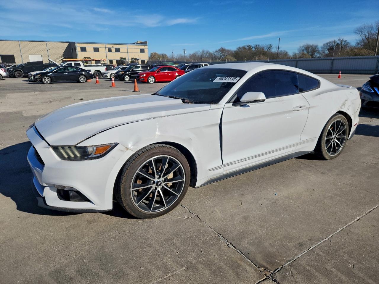 2016 Ford Mustang EcoBoost, VIN 1FA6P8TH2G5260490 — Side
