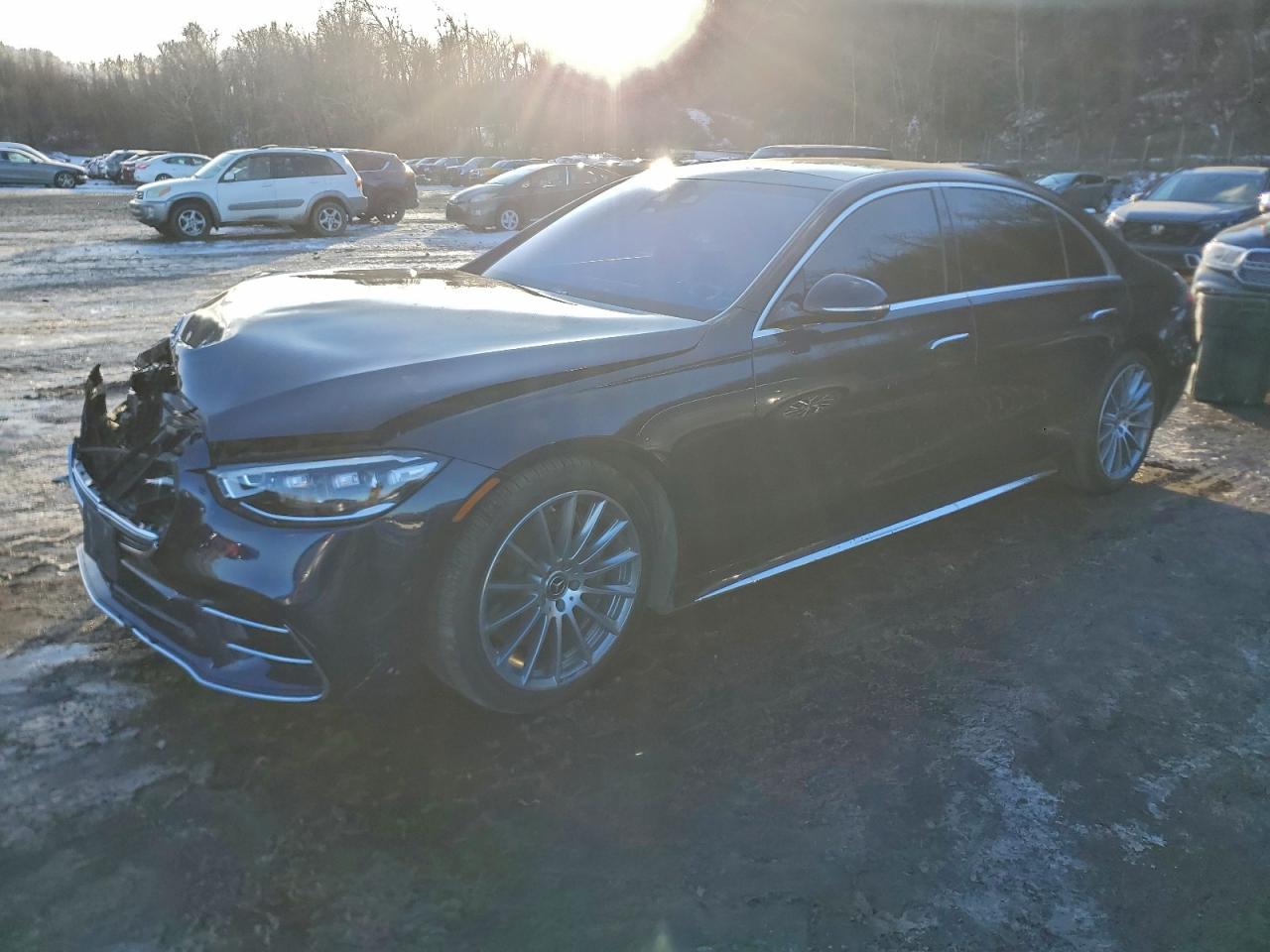 2023 Mercedes-Benz S 580, VIN W1K6G7GB8PA223788 — Front end