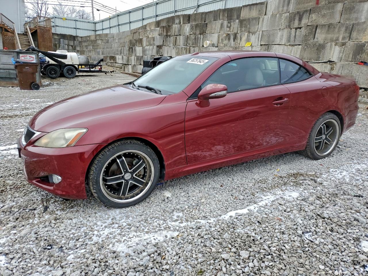 2010 Lexus IS 250 C, VIN JTHFF2C25A2501049 — Normal wear