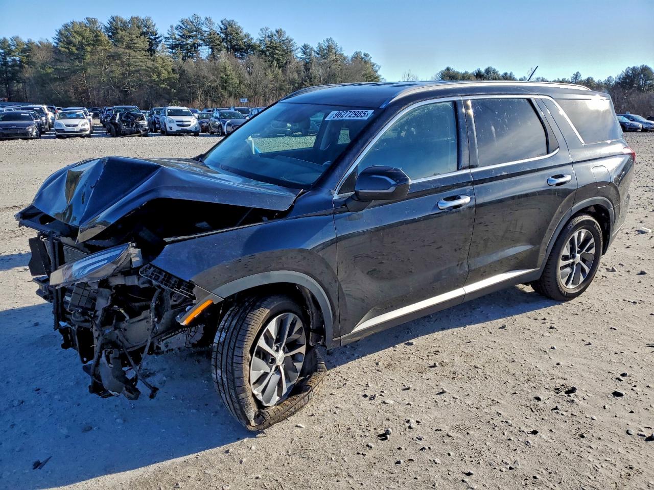 2020 Hyundai Palisade SEL, VIN KM8R2DHE3LU035262 — Front end