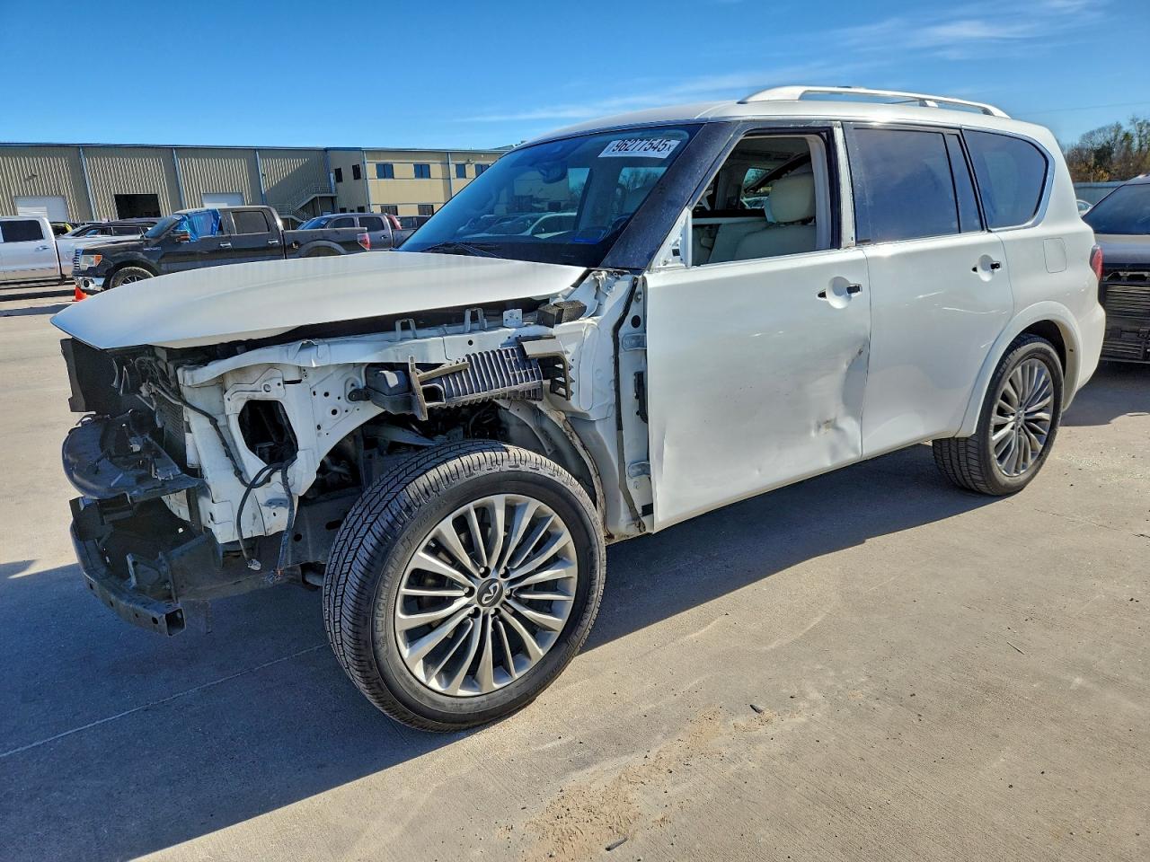 2018 Infiniti QX80, VIN JN8AZ2NDXJ9840239 — Partial repair
