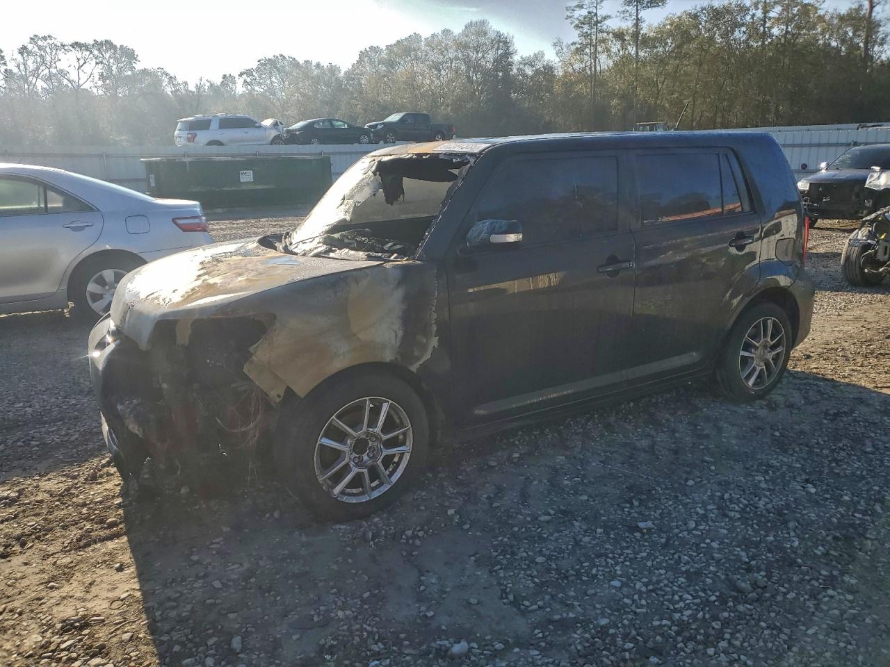 2014 Scion xB, VIN JTLZE4FE2EJ054425 — Engine fire